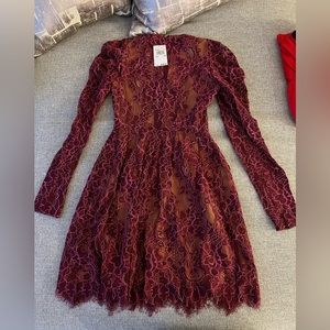 Michael Kors Purple Lace dress